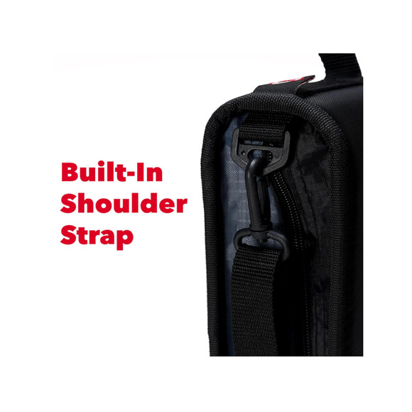 Case-It Mighty Zip Tab Zipper Binder, 3" O-Ring with 5-Color Tabs, Expanding Fil - Picture 9 of 9